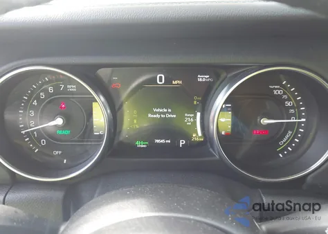 2021 Jeep Wrangler 4Xe Unlimited Rubicon 4X4 z USA, uszkodzony, nr VIN 1C4JJXR69MW643399